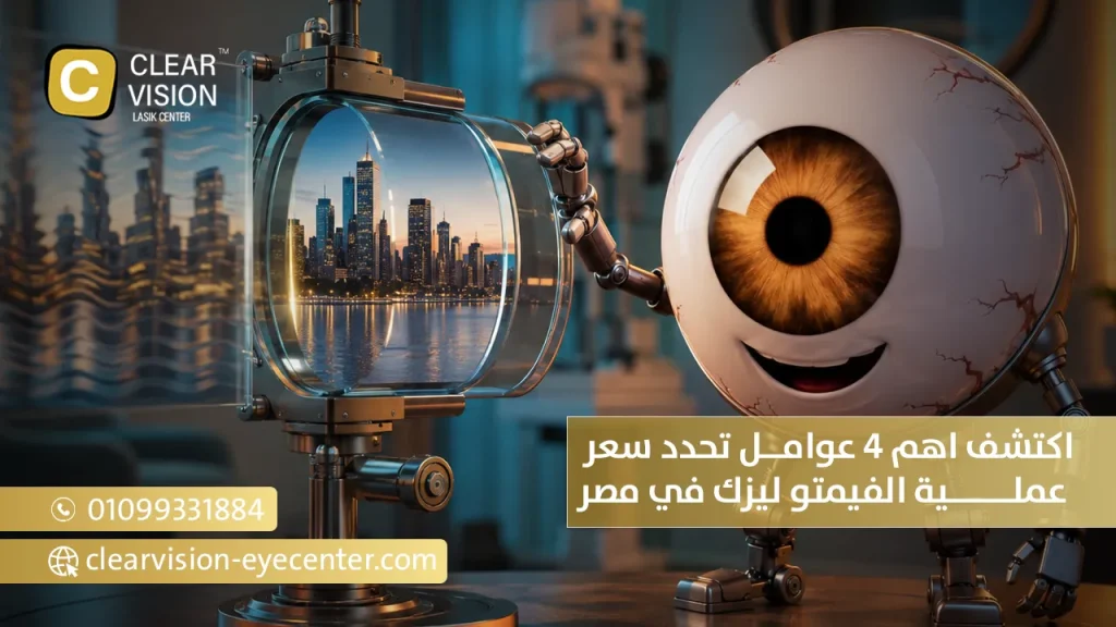 اكتشف اهم 4 عوامل تحدد سعر عملية الفيمتو ليزك في مصر