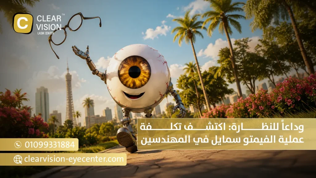 وداعاً للنظارة: اكتشف تكلفة عملية الفيمتو سمايل في المهندسين