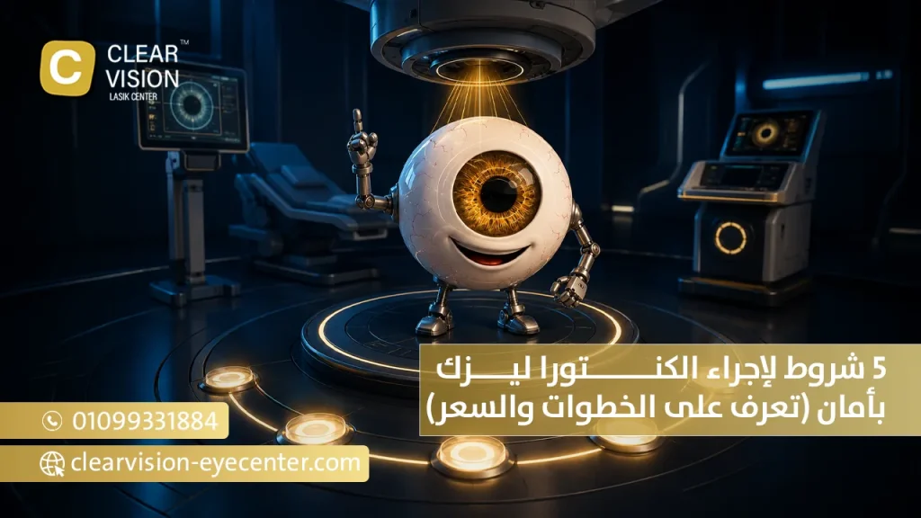 5 شروط لإجراء الكنتورا ليزك بأمان (تعرف على الخطوات والسعر)
