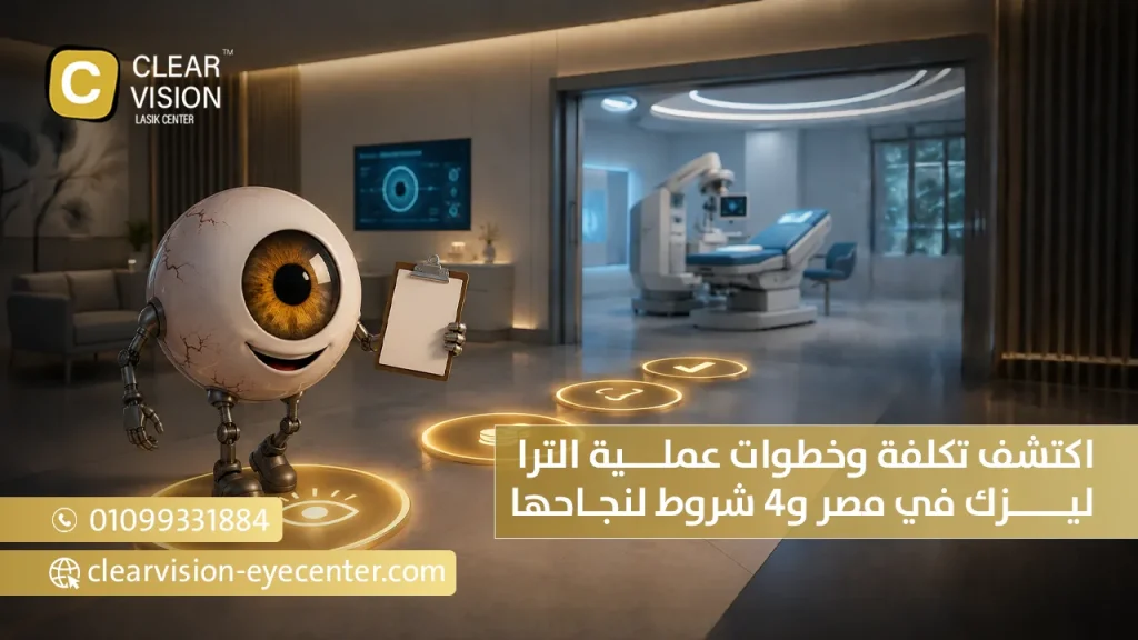 اكتشف تكلفة وخطوات عملية الترا ليزك في مصر و4 شروط لنجاحها