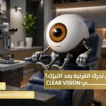 قلق من أعراض تحرك القرنية بعد الليزك؟ حمايتك في Clear Vision