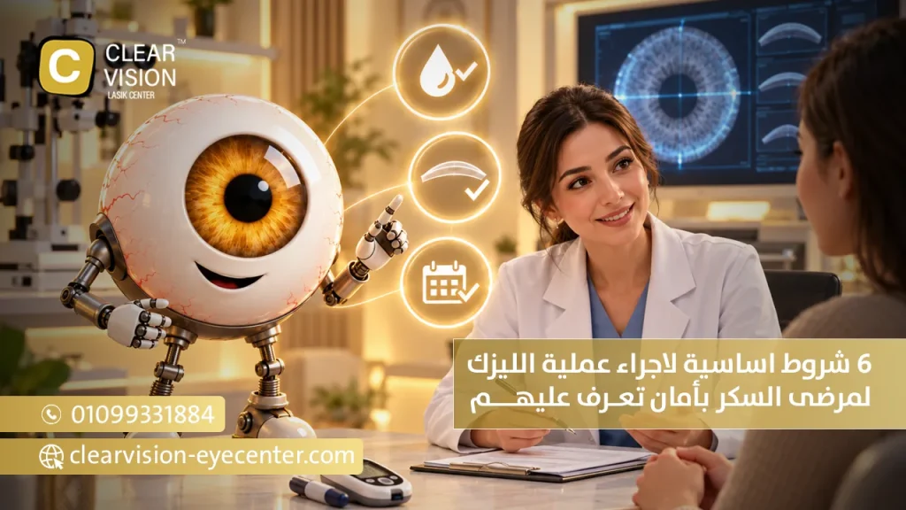 6 شروط اساسية لاجراء عملية الليزك لمرضى السكر بأمان تعرف عليهم